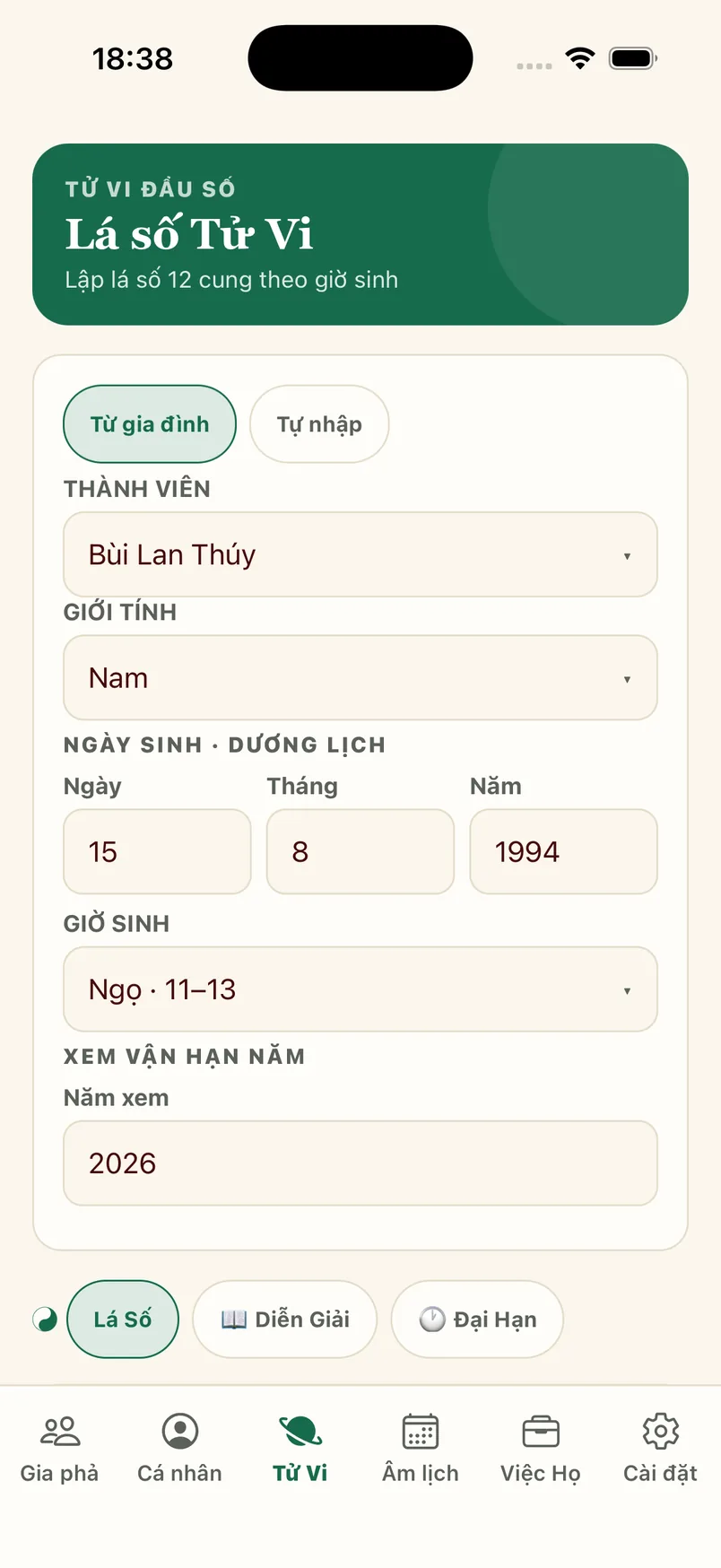 Tab Tử Vi